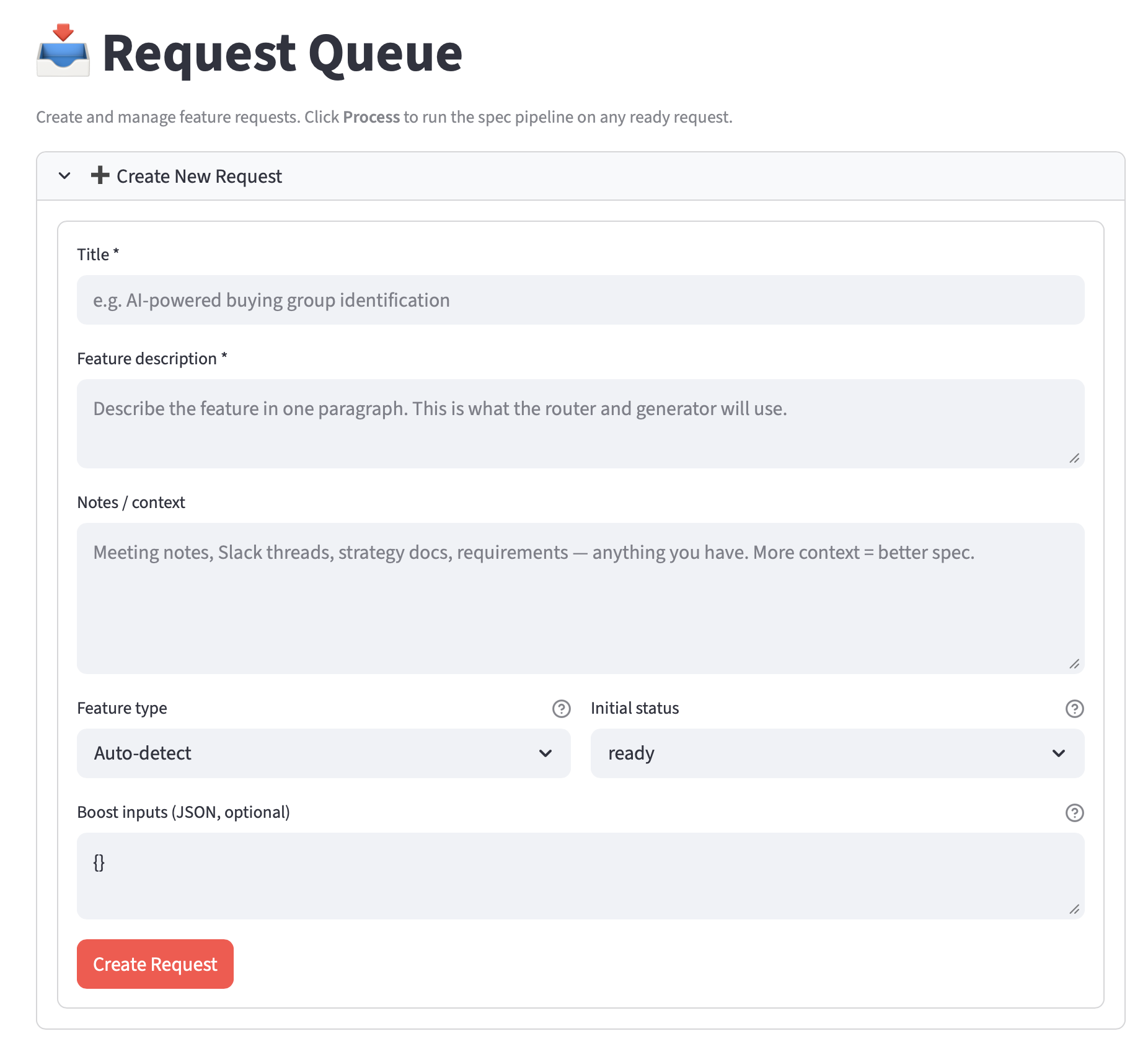 This will be replaced with a conversational interface next week….